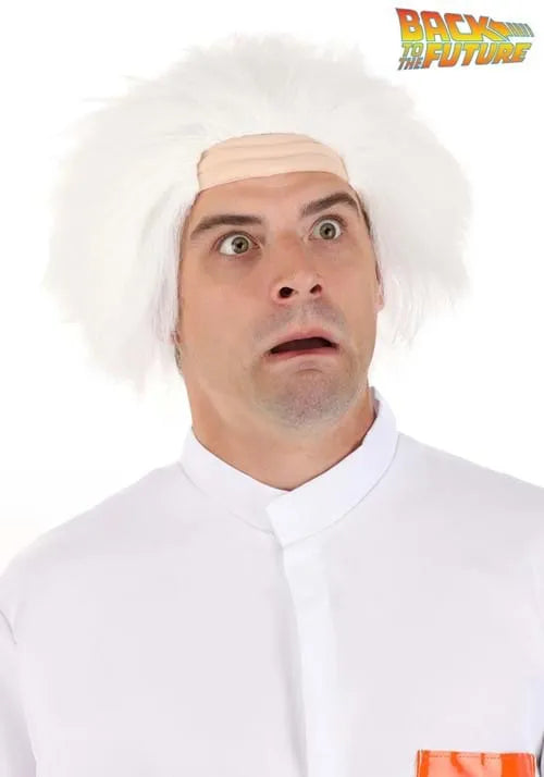 Back to the Future Men's Doc Brown Wig