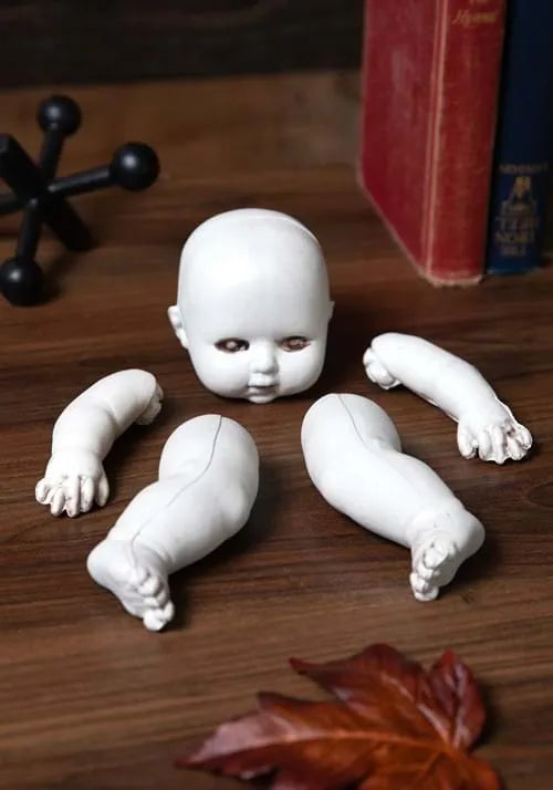 Bag of Scary Doll Parts Decoration