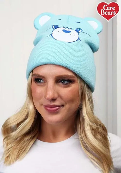 Adult Bedtime Bear Knit Hat