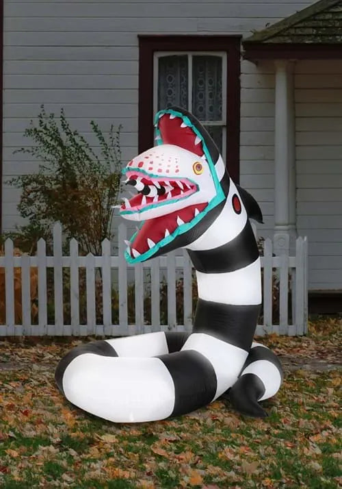 6FT Beetlejuice Sandworm Inflatable Decoration