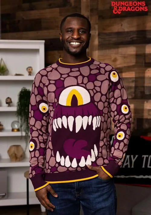 Beholder Dungeons and Dragons Sweater for Adults
