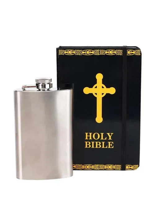 Holy Bible Accessory Costume Flask