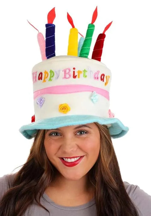 Birthday Cake Plush Hat Main image