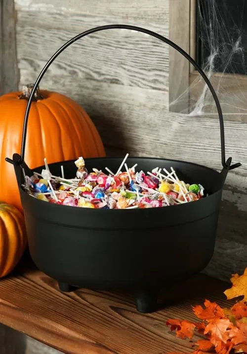 14-Inch Black Cauldron Prop