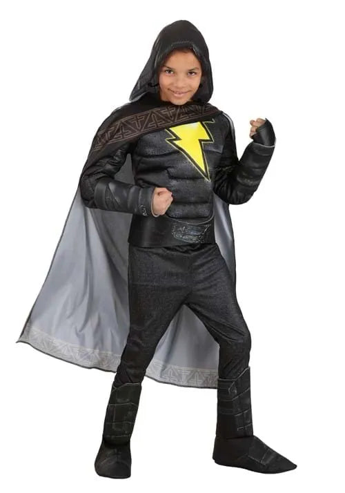 Boy's DC Comic Black Adam Deluxe Costume Main image