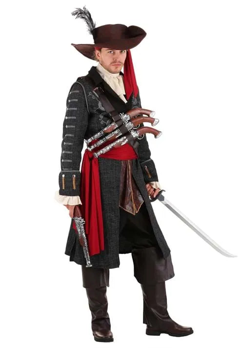 Adult Blackbeard Pirate Costume Main image