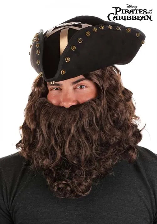 Blackbeard Pirate Costume Hat Main image