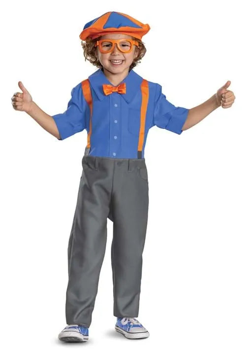 Boy's Toddler Deluxe Blippi Costume Main image