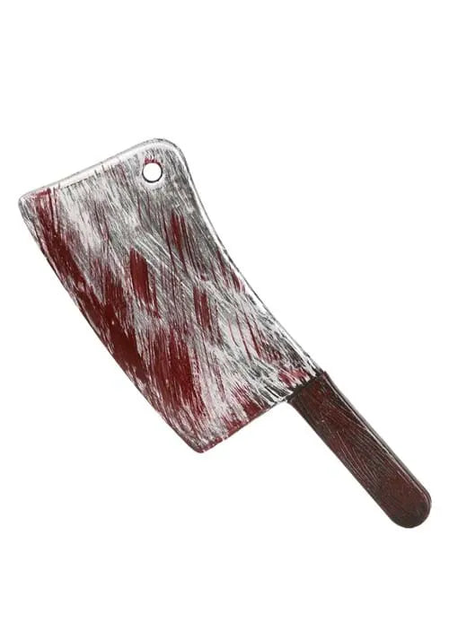 Bloody Butcher Cleaver Toy Weapon