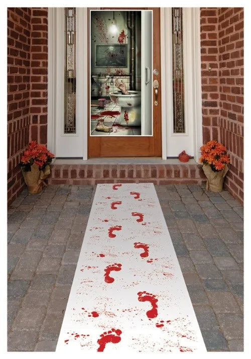 Bloody Footprints Decorative Runner Main image