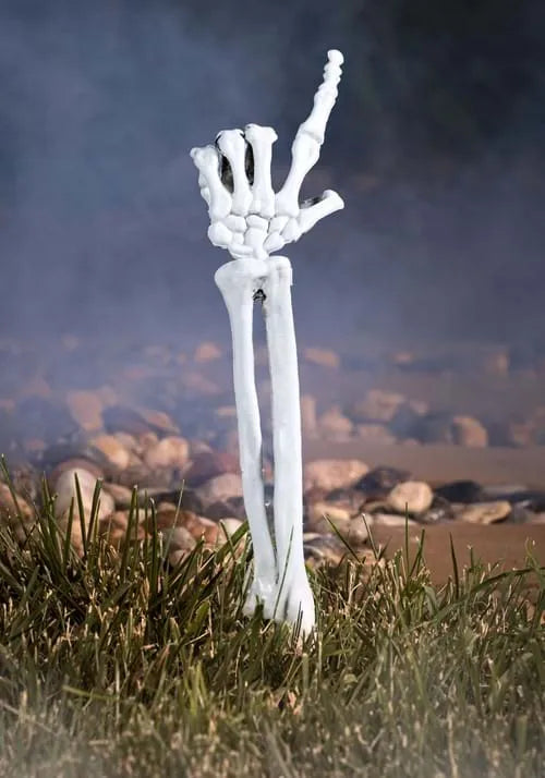 15-Inch Boney Skeleton Arm Decoration Main image