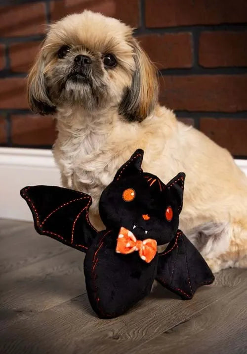 Bowtie Bat Squeaky Pet Toy Main image