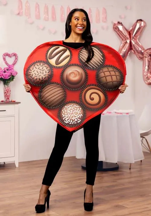 Adult Box of Chocolates Heart Costume Main image