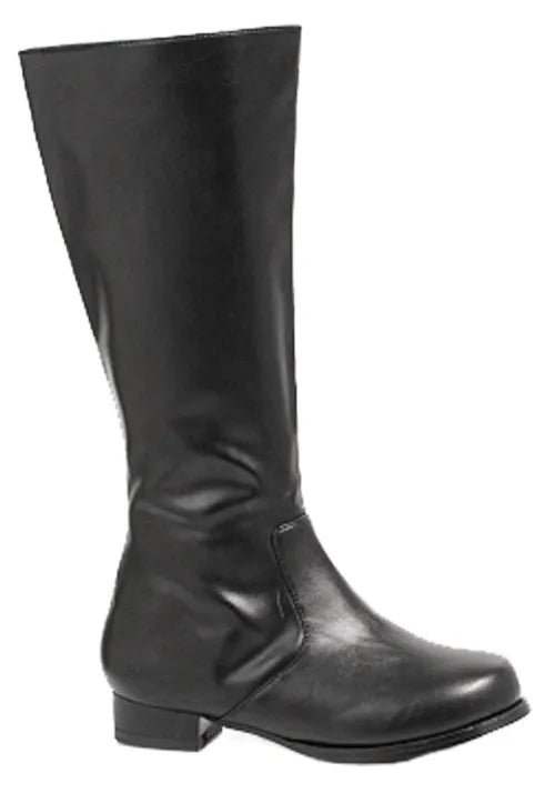 Black Costume Boots for Boys Main image