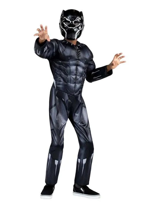 Boy's Black Panther Costume Main image