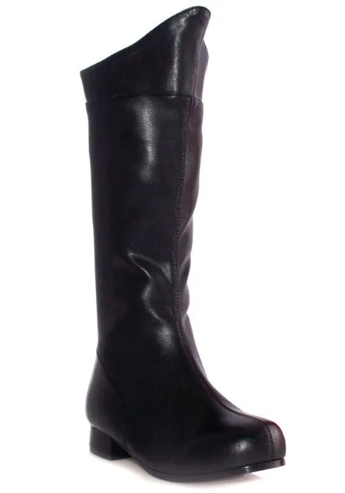 Boys Black Superhero Boots Main image