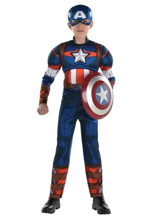 Boy's Toddler Marvel Captain America Costume
