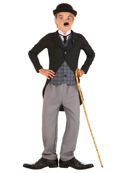 Boy's Charlie Chaplin Costume Main image