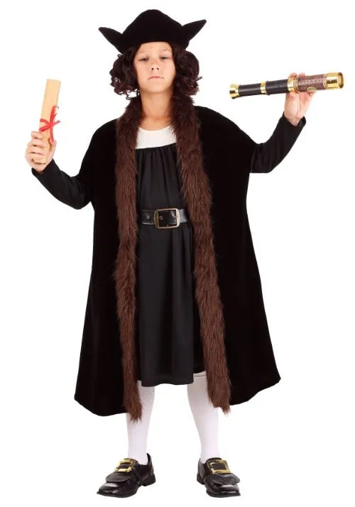 Boy's Christopher Columbus Costume Main image