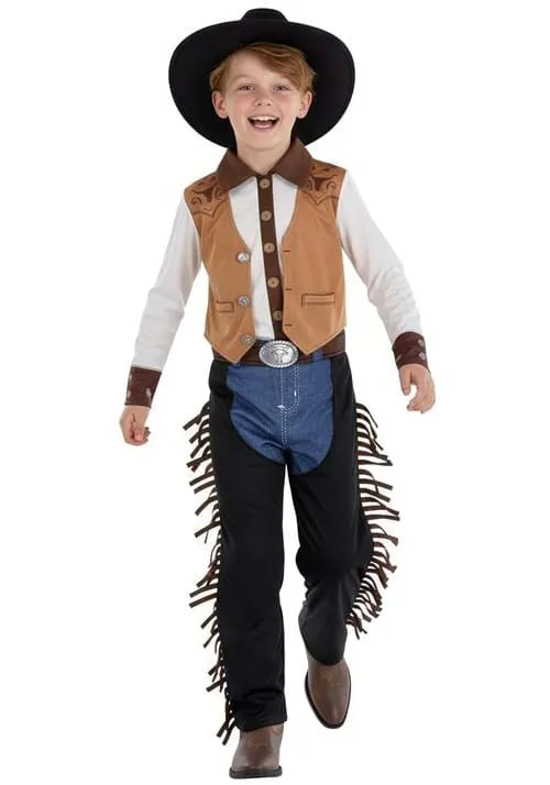 Boy's Western Cowboy Costume Main image