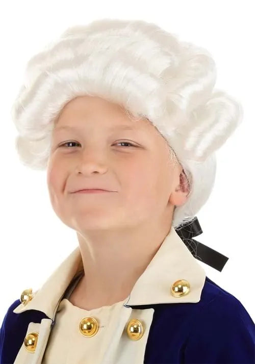 Boy's Deluxe Colonial Wig