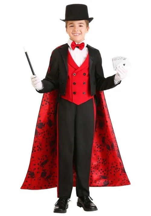 Boy's Deluxe Magician Costume Main image