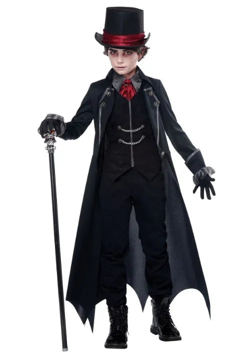 Boy's Gothic Vampire Costume Main image