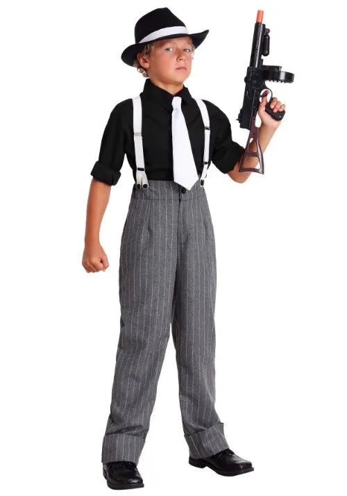 Boy's Mafia Underboss Costume Main image