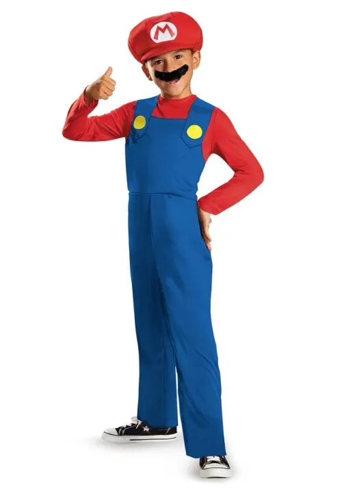 Boy's Mario Nintendo Costume