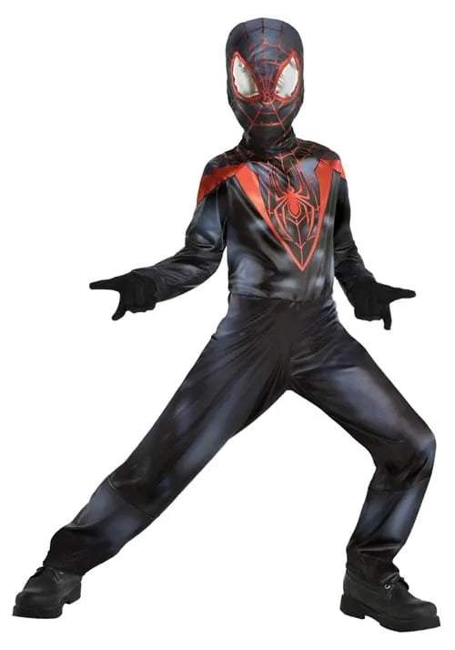 Boy's Miles Morales Cosplay Costume