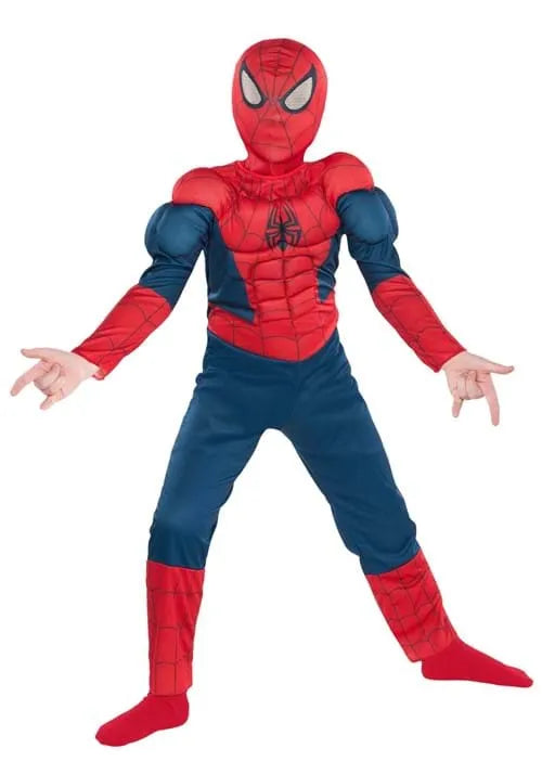 Boy's Spider-Man Muscle Suit Costume