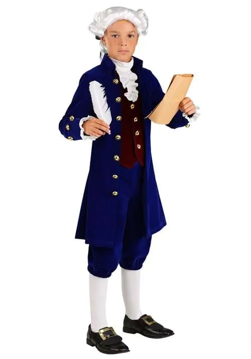 Boy's Thomas Jefferson Costume Main image