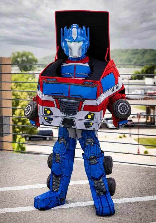 Boy's Transformers Converting Optimus Prime Costume Main image