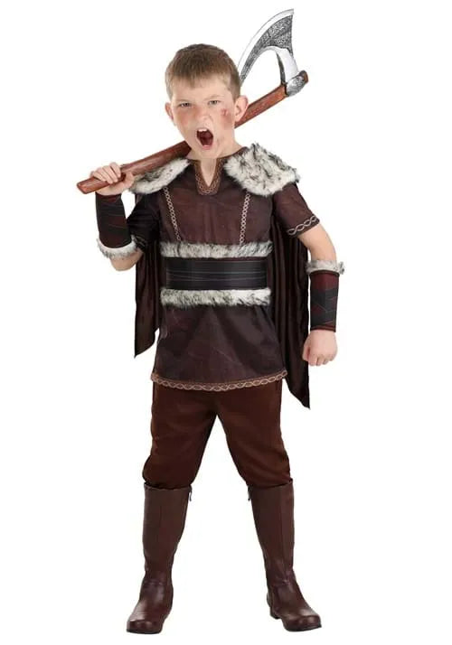 Boy's Deluxe Victorious Viking Costume