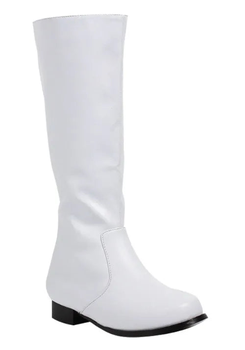 Boys White Costume Boots Main image