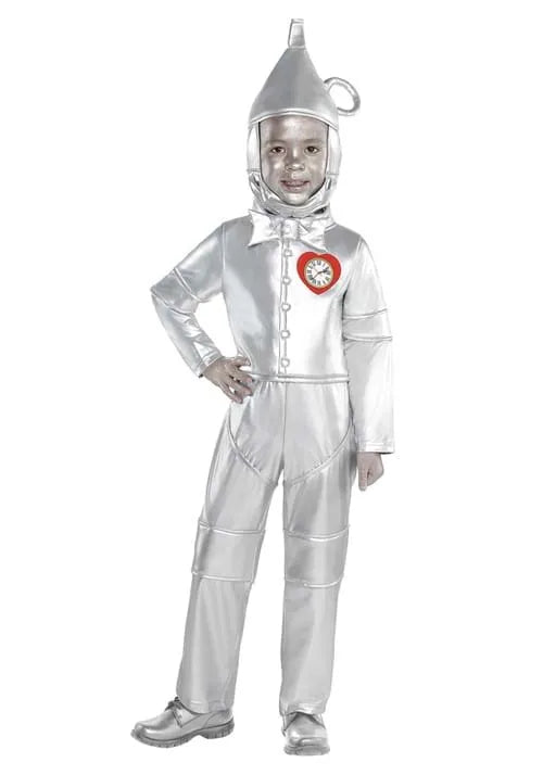 Boy's Wizard of Oz Silver Tin Man Toddler Costume Main image