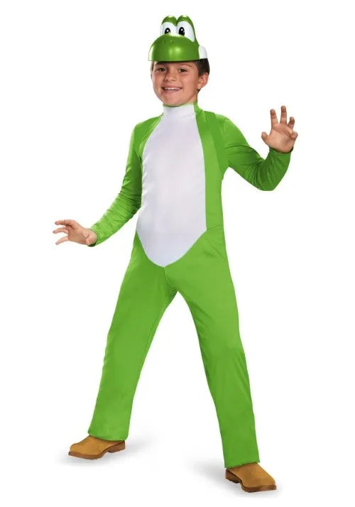 Boys Yoshi Deluxe Costume Main image