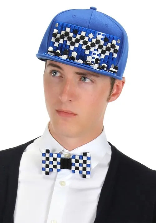 Bricky Blocks Blue Snapback Hat Main image