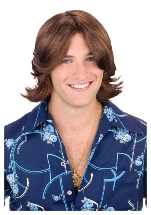 Brown Ladies Man Wig Main image