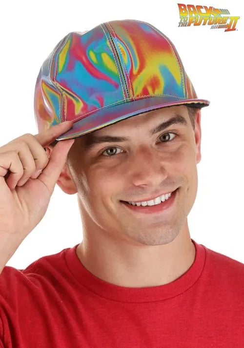 Back to the Future 2 Adult Marty McFly Deluxe Costume Hat Main image