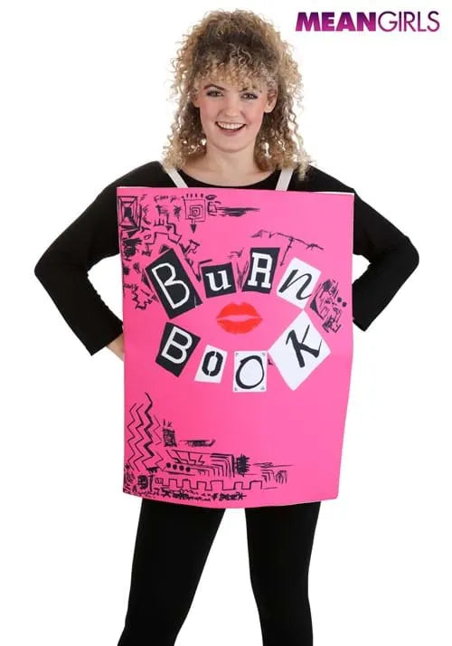 Adult Mean Girls Burn Book Sandwich Board Costume