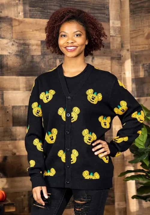 Cakeworthy Adult Mickey Pumpkin Cardigan Main image