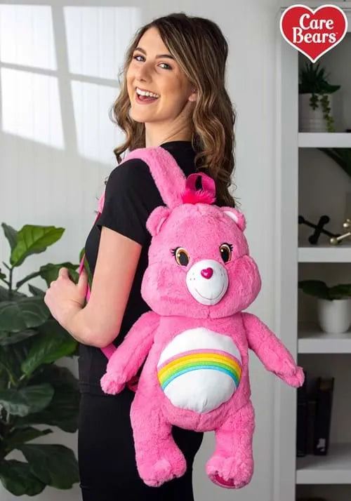 Care Bears Cheer Bear Plush Backpack