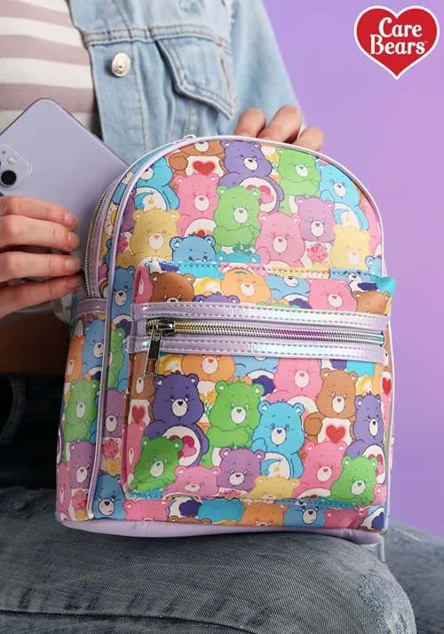 Care Bears Retro All Over Print Mini Backpack