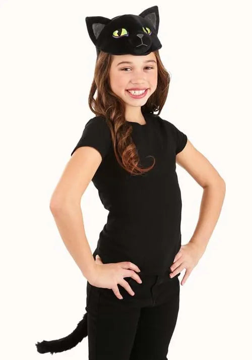 Cat Soft Headband & Tail Costume Kit