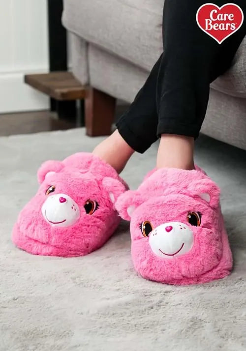 Adult Cheer Bear Care Bears Slippers Main image