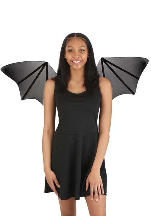 Adult Sheer Bat Costume Wings Main image