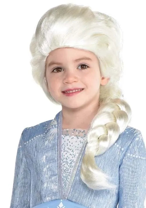 Child/Adult Disney Frozen Elsa Costume Wig