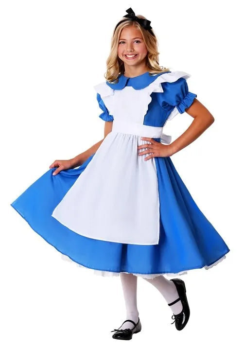Girl's Deluxe Alice Costume Dress
