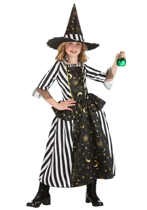 Girl's Rococo Witch Costume